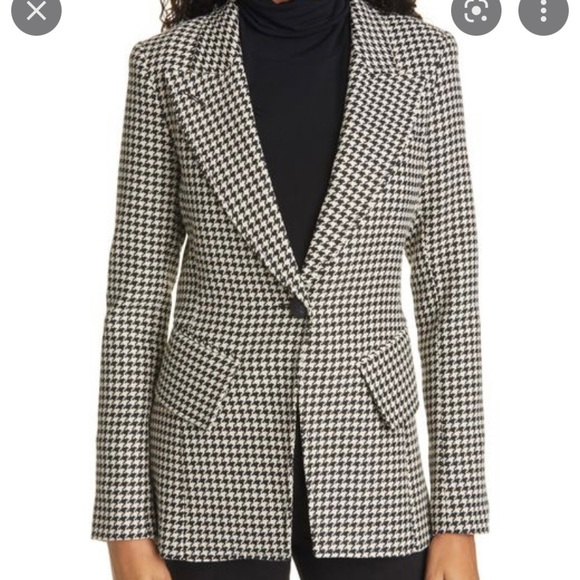 Smythe Jackets & Blazers - ***SOLD*** Smythe Lounge Houndstooth Blazer - Size 8 - NWT!